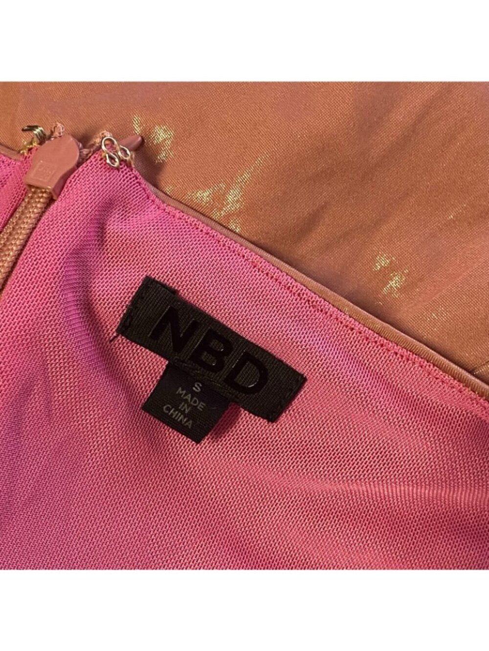 NBD Anjel Ruffle Maxi Dress in Blush Pink - Picture 4 of 12